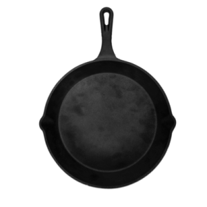 Gusta Pan Gietijzer 16,5cm zwart – Cast Iron Pan