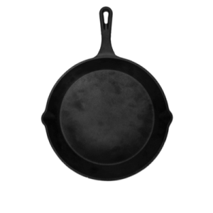 Gusta Pan Gietijzer 13,5cm zwart – Cast Iron Pan