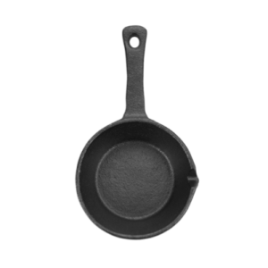 Gusta Pan Gietijzer 8,9cm zwart – Cast Iron Pan