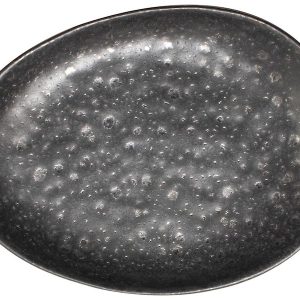 Gusta TT Mineral bord 20×15cm zwart – Mineral plate black