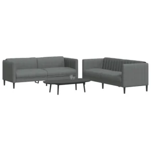 Banken loungeset met stijlvolle vormgeving en comfortabele afmetingen