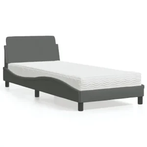 Bed met multiplex lattenbodem en 22D PU-schuim matras voor optimale slaap