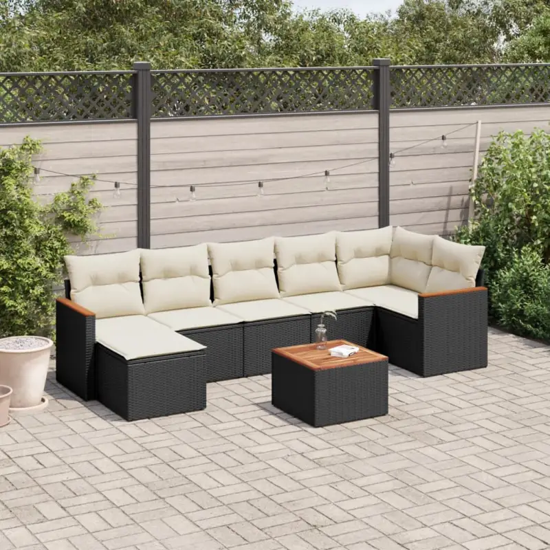 Beige materiaal loungeset met gepoedercoat staal en waterdichte tas - Afbeelding 8