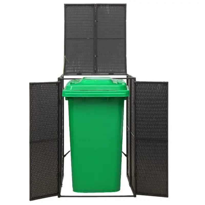 Containerberging van poly rattan voor in de tuin - Afbeelding 3