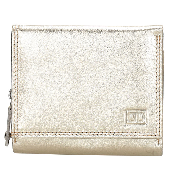 Double-D Overslag Portemonnee S RFID Goud