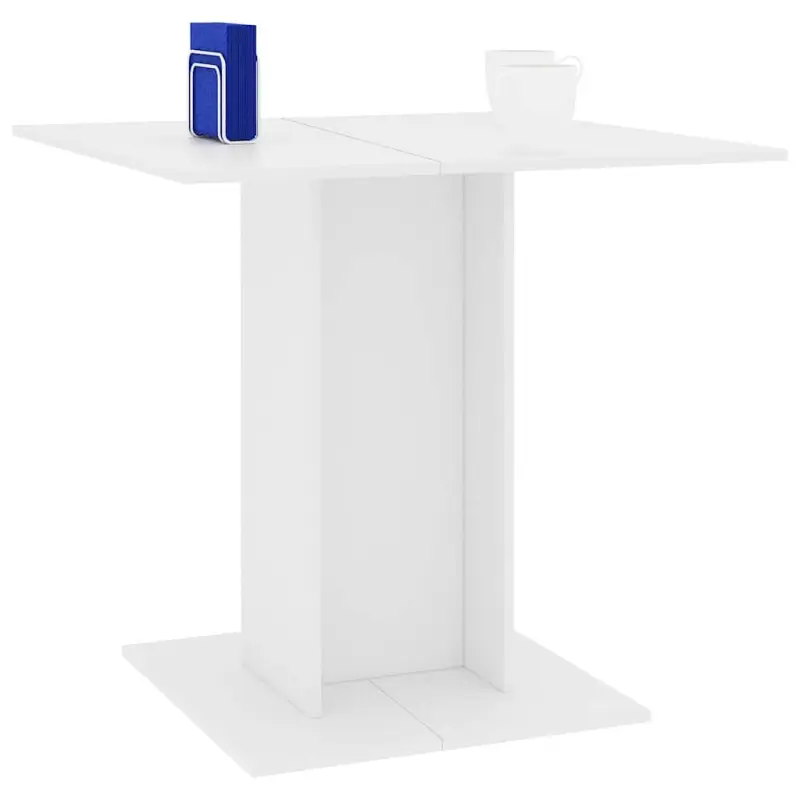 Eettafel van bewerkt hout met frisse, minimalistische uitstraling - Afbeelding 6