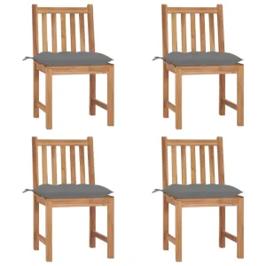 Fijn geschuurde houten tuinstoelen set voor in de tuin of op terras