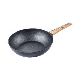 Schäfer Maple hout Wok ø28cm zwart – Maple wood Wok Black