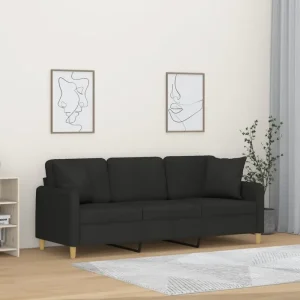 Moderne 3-zitsbank met comfortabele materiaal vulling en design