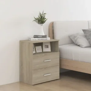 Moderne nachtkastjes met opbergruimte voor een strakke slaapkamerstijl