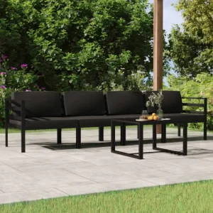 Modulair ontwerp loungeset voor stijl en comfort in de tuin