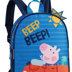 Peppa Pig Kinder Rugzak Blauw Beep Beep!