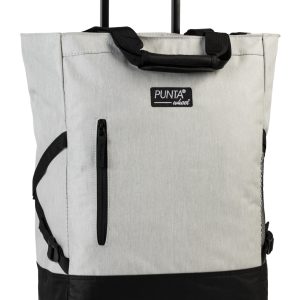 Punta Wheel Trolley Shopper Licht Grijs