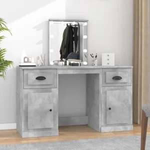 Slaapkamerkaptafel met LED-verlichting en hoogwaardig bewerkt hout