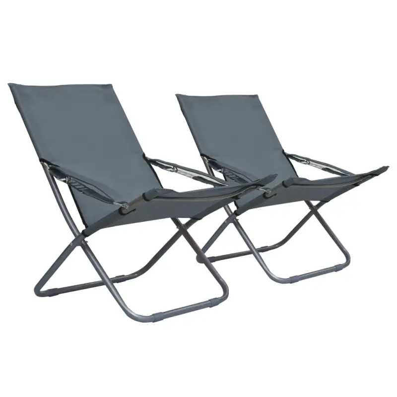 Tuinstoelen met 600D Oxford stof en stevige stalen frame levering bevat - Afbeelding 2