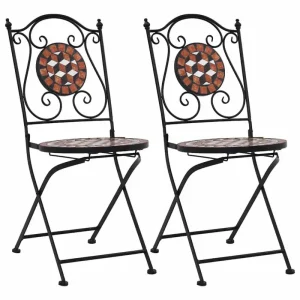 Tuinstoelen met gepoedercoat ijzeren frame voor tuin en balkon