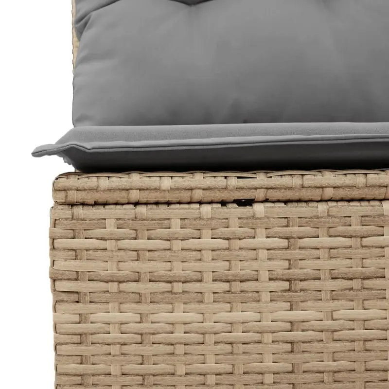 Waterdichte tas en gemengd beige materiaal voor comfortabele tuinsets - Afbeelding 8