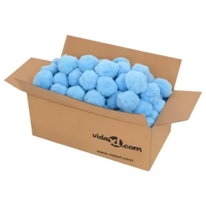 Zwembad filterballen met zilveren nanodeeltjes voor helderder water